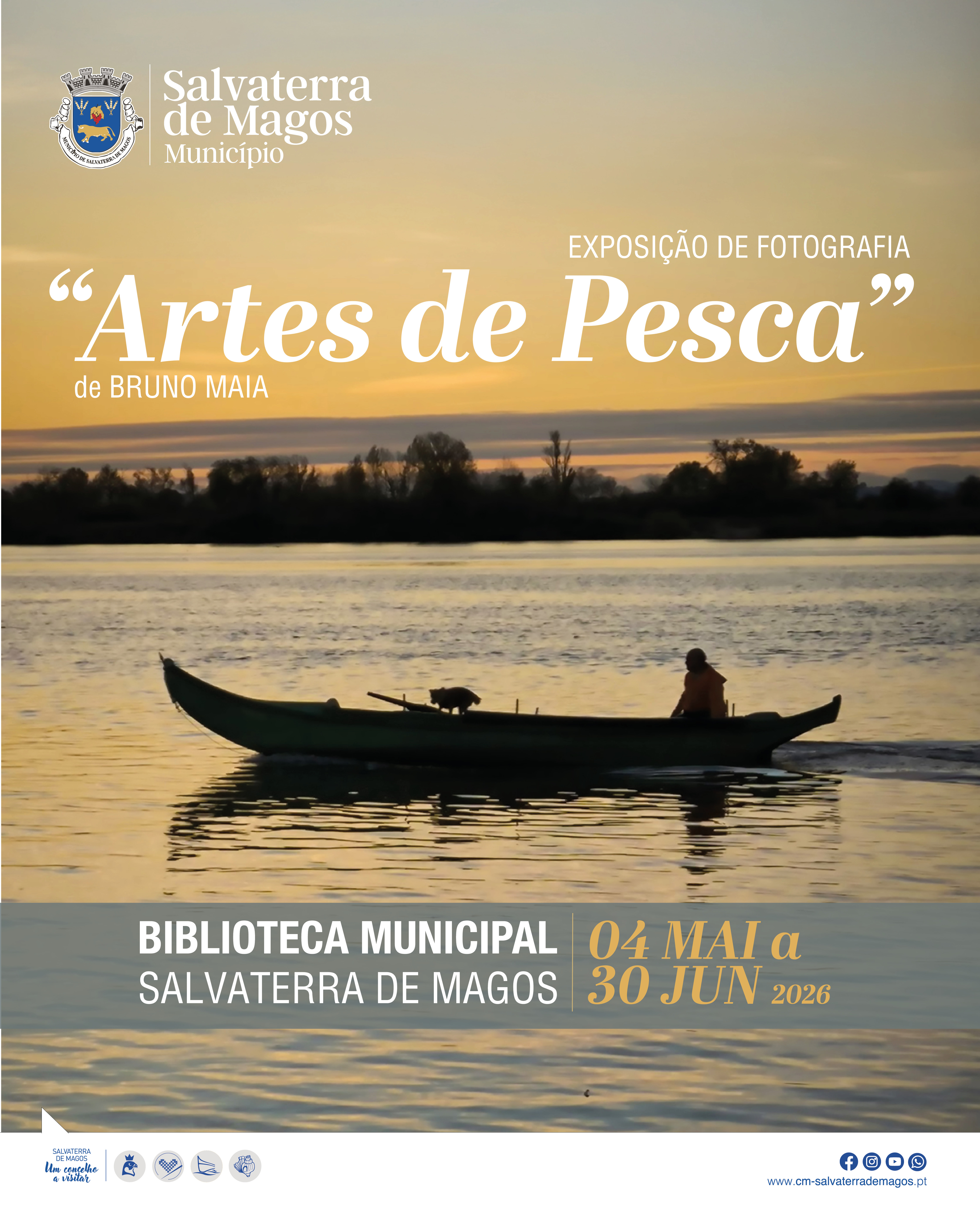 Exposição de fotografia "Artes de pesca" de Bruno Maia